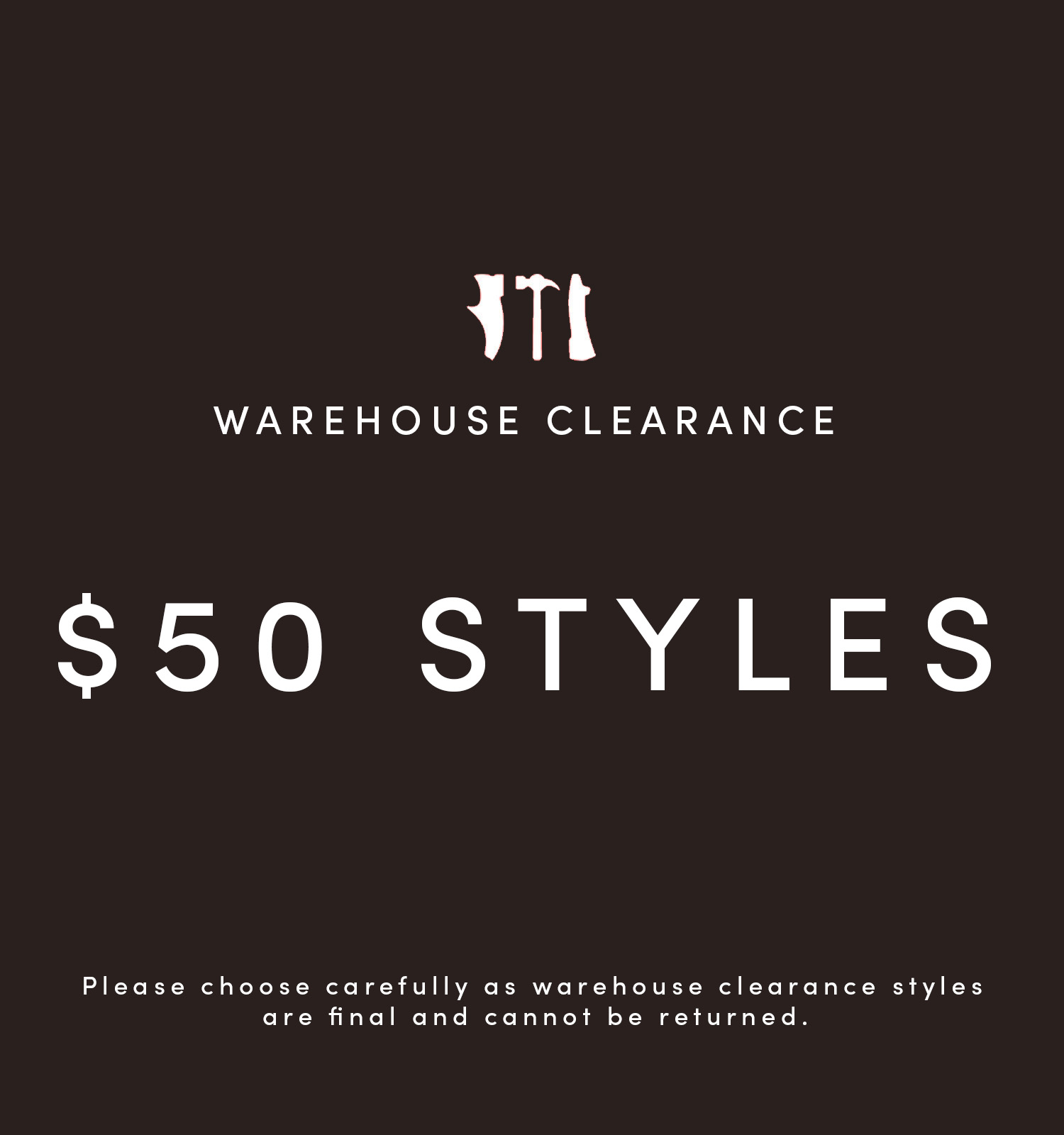 Mens $50 Styles